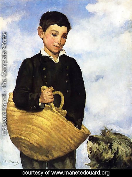 Edouard Manet - Boy with Dog