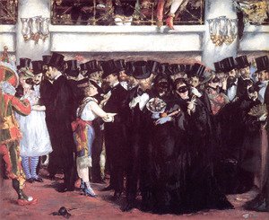 Edouard Manet - Masked Ball at the Opera