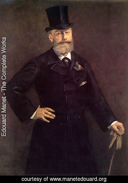 Edouard Manet - Portrait of Antonin Proust