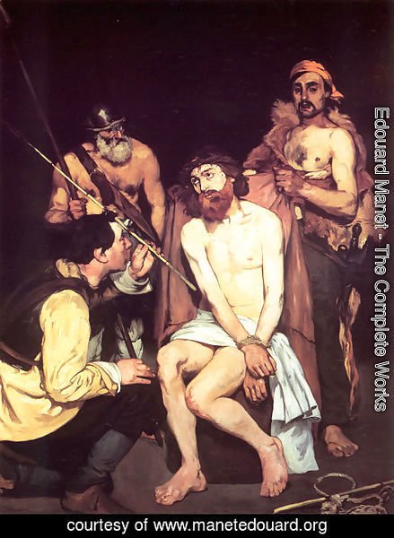 Edouard Manet - Jesus Mocked by the Soldiers