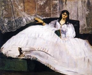 Edouard Manet - Baudelaire's Mistress, Reclining