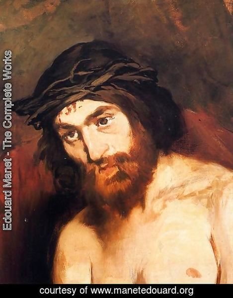 Edouard Manet - The Head of Christ