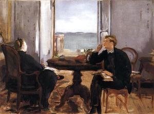 Edouard Manet - Interior at Arcachon