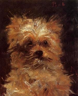 Edouard Manet - Head of a Dog, 'Bob'