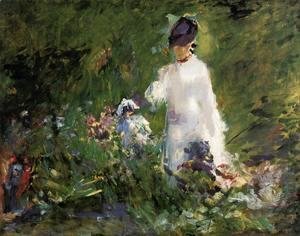 Edouard Manet - Young Woman among the Flowers