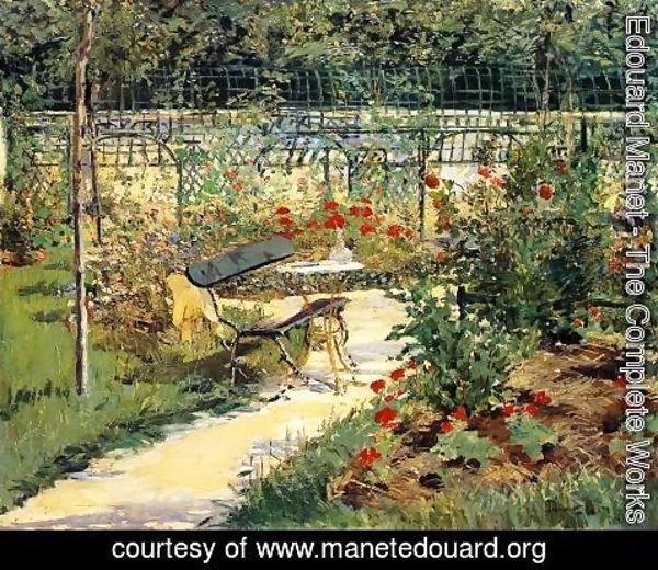 Edouard Manet - The Bench