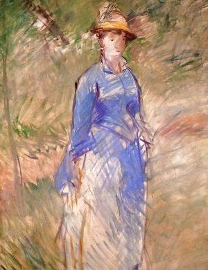Young Woman in the Garden I