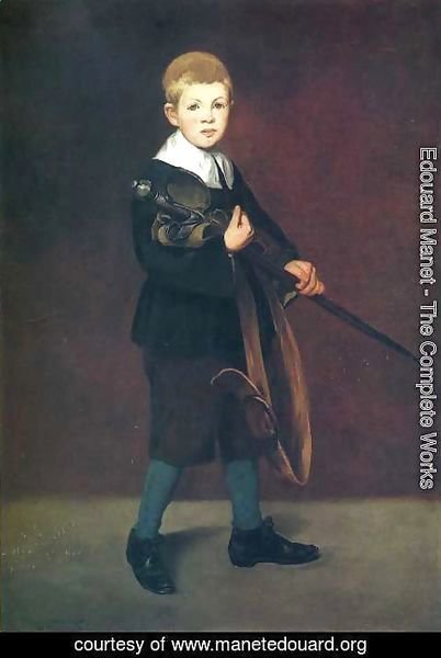 Edouard Manet - Boy with a Sword