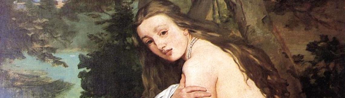 Edouard Manet - The Surprised Nymph