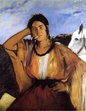 Edouard Manet - Gypsy with Cigarette