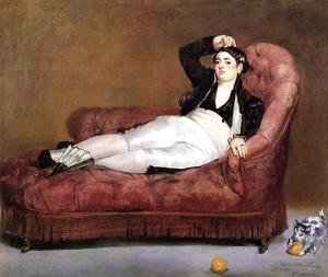 Edouard Manet - Young Woman Reclining