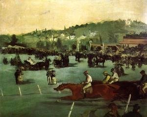 Edouard Manet - The Races in the Bois de Boulogne