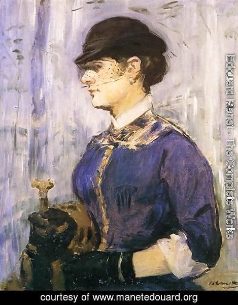 Edouard Manet - Young Woman in a Round Hat