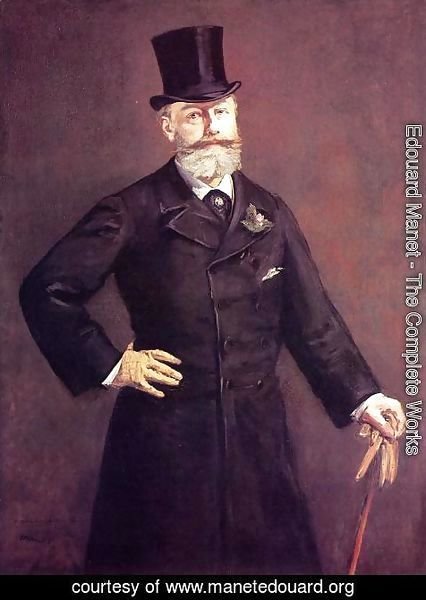 Edouard Manet - Portrait of M. Antonin Proust