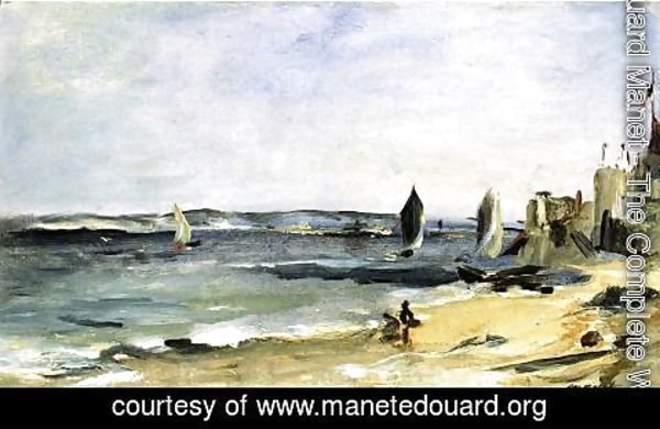 Edouard Manet - Seascape at Arcachon