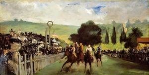 Edouard Manet - Races at Longchamp