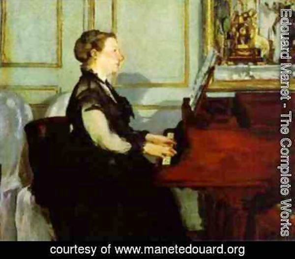 Edouard Manet - Madame Manet at the Piano