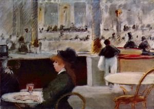 Edouard Manet - Interior of a Cafe
