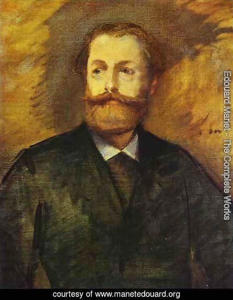 Portrait of Antonin Proust. Study