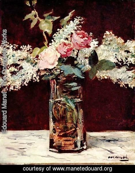 Edouard Manet - Roses et Lilas 1883