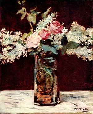 Edouard Manet - Roses et Lilas 1883