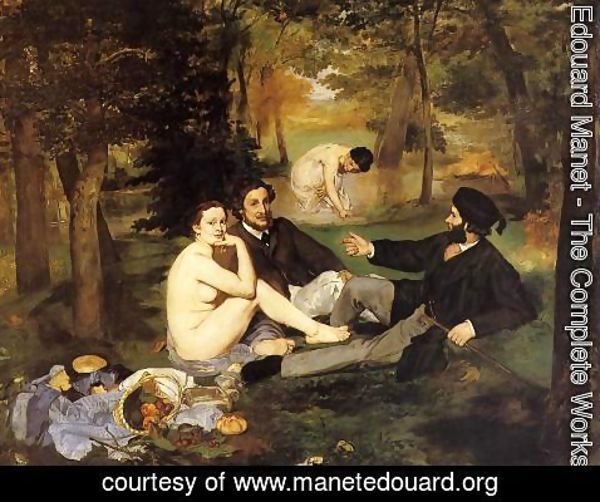 Edouard Manet - breakfast
