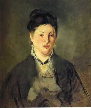 Edouard Manet - Portrait of Madame Manet