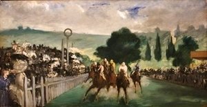 Edouard Manet - The Races at Longchamp 2
