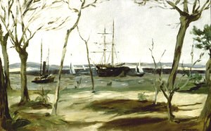 Edouard Manet - The Bassin d'Arcachon