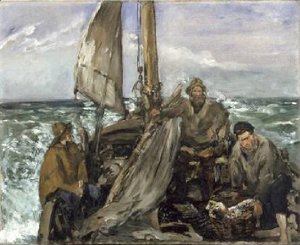 Edouard Manet - The Toilers of the Sea 1873