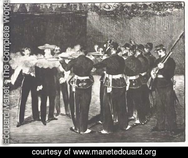 Edouard Manet - Execution Of Maximillian