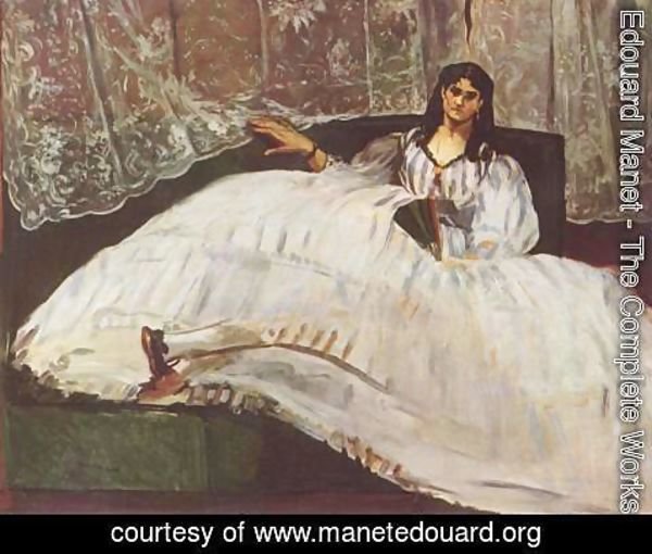 Edouard Manet - Lady with fan