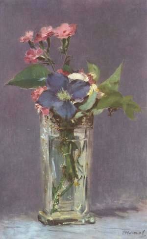 Edouard Manet - Still life with flowers