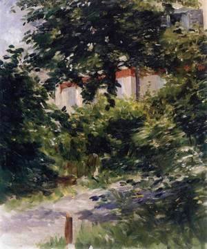 Edouard Manet - House in the Foliage