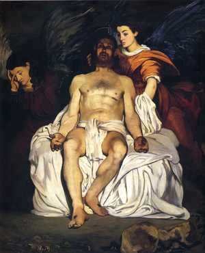 Edouard Manet - The Dead Christ with Angels
