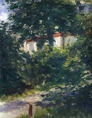 The garden around Manet's house