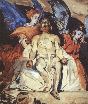 Edouard Manet - Christ with Angels  1864