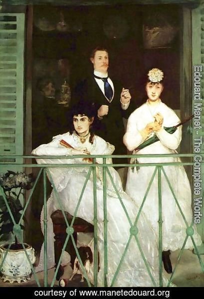 Edouard Manet - The Balcony  1868-69