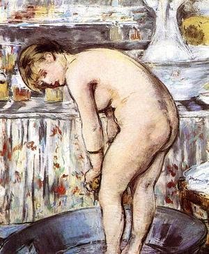 Edouard Manet - Woman in a Tub  1878-79