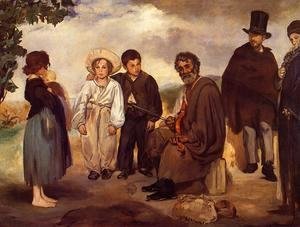 Edouard Manet - The Old Musician  1862