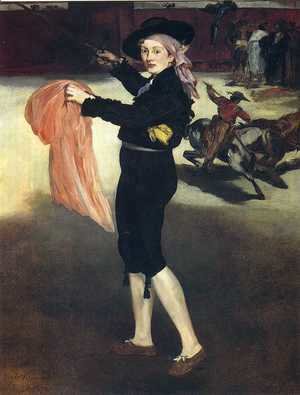 Edouard Manet - Mlle Victorine in the Costume of an Espada 1862