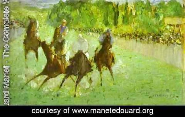 Edouard Manet - At The Races
