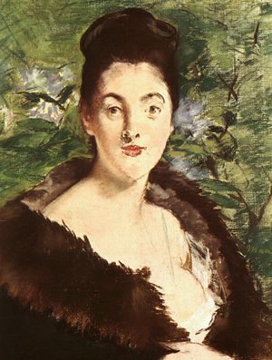 Edouard Manet - Lady with a Fur 1880