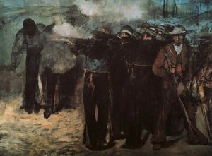 Study for "Execution of the Emperor Maximilian" 1867