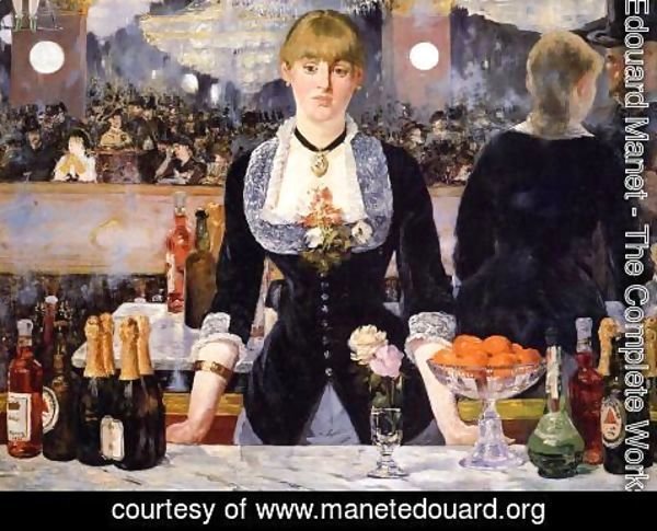 Edouard Manet - The Bar at the Folies Bergere 1882