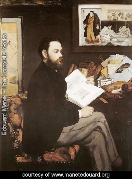 Edouard Manet - Emile Zola