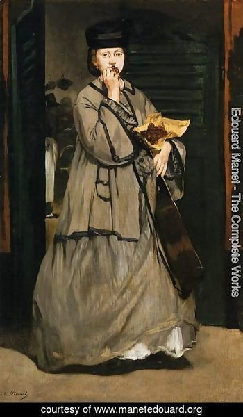 Edouard Manet - The Street Singer