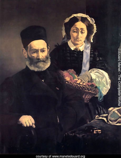 M. and Mme Auguste Manet