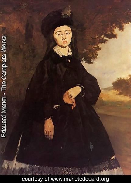 Edouard Manet - Portrait of Madame Brunet