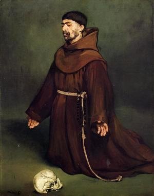 Edouard Manet - Monk at Prayer